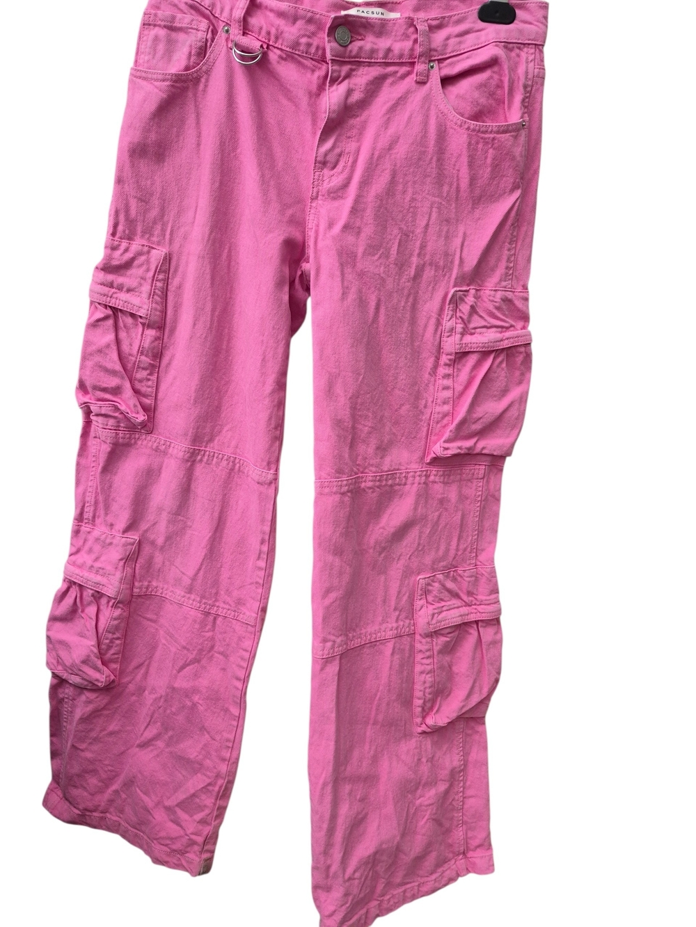 💕PacSun Bubblegum Pink 90s Baggy Cargo Pants Sz 27💕